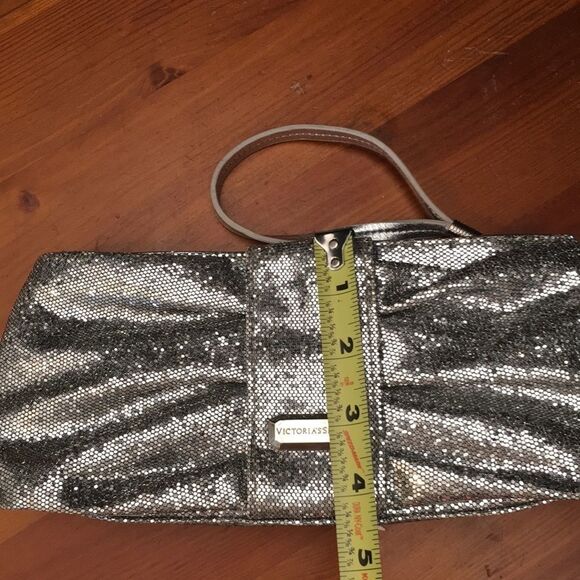 Victoria’s Secret Shimmering Silver Wristlet - Restored Elegance! - Picture 8 of 11